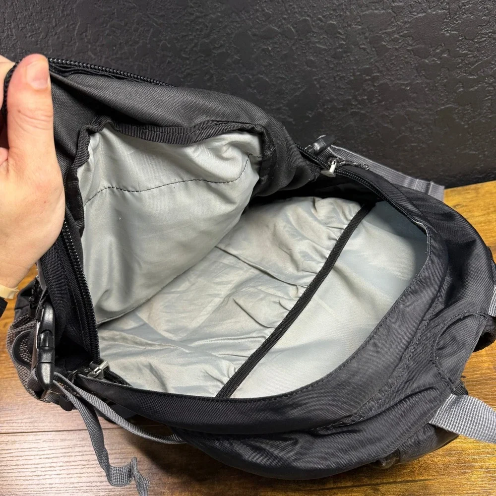 Eddie Bauer Trail Series Black Nylon Technical Hiking Backpack Unisex OS